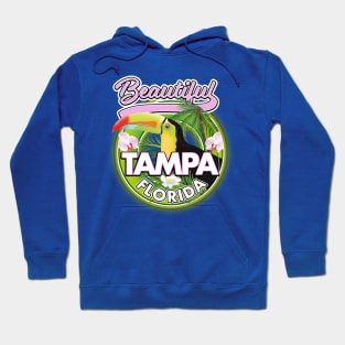 beautiful Tampa florida travel logo Hoodie